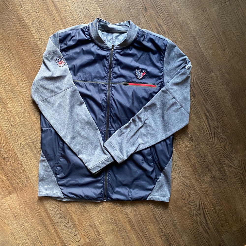 LIKE NEW Houston Texans Nike Full Zip